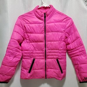 JUSTICE hot pink jacket